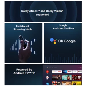 Global Version Xiaomi Mi TV Stick 4K Android 11 Portable Streaming Media 2GB 8GB Multi Language BT5.0 TV Dongle - Image 2
