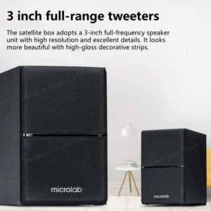 Classical Products 2.1CH Multimedia Speakers M100BT Subwoofer Sound Bar with Subwoofer Active HI-FI Desktop Bluetooth Speakers - Image 5