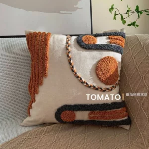 Bohemian Pillow Cushion Cover Geometry Embroidered Tassel EmbroideryLong Pillowcase Living Room Sofa Home Decor Customized - Image 4