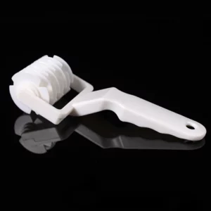 1PC High Quality Pie Pizza Cutter Pastry Bakeware Embossing Dough Roller Lattice Cake Tools Plastic Baking Tool - Image 6