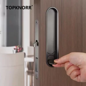 Latest Pocket Door Sliding Door Lock Room Sliding Doors for Interior Locks Fittings Bathroom Slide Hardware Invisible Entry Hook - Image 4