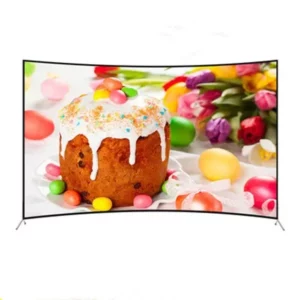 55 Inch Curved Smart Led TV for 4K UHD LED Television Wifi Usb Video Fashion Design 55 inch smart tv 4k ultra hd - Image 2