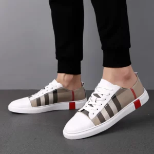 2022 New Fashion Mens Breathable Skateboard Shoes Men Fashion Sneakers High Quality Trainers Shoes Casual Genuine Leather Shoes - Image 1