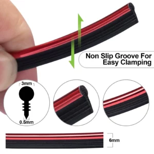 Car Interior Decoration Line Trim Door Center Console Gap Instrument Panel Decorative Line Chrome Glitter Modification Supplies - Image 3