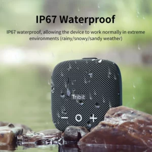Tribit StormBox Micro 2 Portable Bluetooth Speaker with Deep Bass 10W Power IP67 Waterproof Small Outdoor Speaker Built-in Strap - Image 6