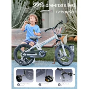 Cooya official-website-Magnesium Alloy Pedal Bike for Kids, 1-3-56 Years Old, 2 Boys and Girls, Bicycle Bike, New - Image 3