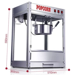 Automatic Popcorn Machine Commercial Electric Popcorn Maker Electric Puffed Rice Maker Commercial Automatic Corn Popper - Image 5