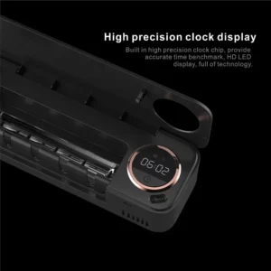New Xiaomi UV Toothbrush Razor Storage Sterilizer Rechargeable Tooth Brush Holder Wall-Mount With LED Display Bathroom Accessori - Image 5