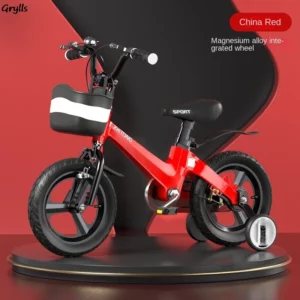 Grylls Kids Bike Boys Magnesium 3-6-7-10 Year Old Girls Bike New Baby CuHK Bike Pedal Bike With Training Wheels Hot New - Image 5