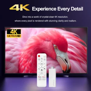 2024 New H96 MAX H313 Mini TV Stick Android 14 Smart TV Box Android14 2GB 16GB 8GB Wifi6 BT 4K HD Google Voice Media Player - Image 4