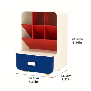 Large Capacity Pen Holder Multi Compartment Storage Desk Organizer Stationery Office Accessories Boxes Pencil Desktop School - Image 6