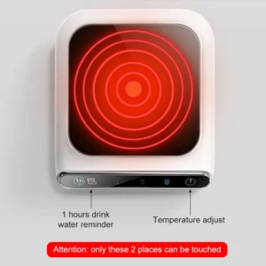 Mini Portable USB Cup Warmer Coffee Mug Heating Coaster 3 Gear 100°C Milk Tea Water Cup Heaters For Home Office Desk Heating Pad - Image 4