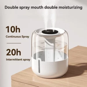 Xiaomi MIJIA 6.8L Large Capacity Humidifier USB Double Spray Low Noise Home Bedroom Office Night Light Essential Oil Diffuser - Image 4
