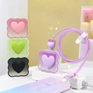 Cherry Flower For US Charger Protector Data Cable 20W 18W Protective Cover For iPhone 15 14 13 12 11 Pro Max For Xiaomi Samsung - Image 4
