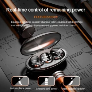 Mini Invisible Sleep Wireless Earphone TWS Bluetooth 5.3 Headphones IPX5 Waterproof Noise Reduction Earbuds Sports Headset - Image 3
