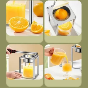 Juice Squeezer Commercial Multi-Purpose Citrus Juicer Commercial Heavy Duty Hand Press Manual Orange Citrus Lemon Pomegranate - Image 5
