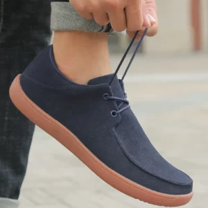 High Quanlity Wide Barefoot Non-slip Casual Walking Shoes Comfortable Footwear Shoe Classic Fashion Men's Sneakers Plus Size 46 - Image 4