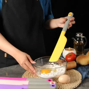 Large Silicone Baking Scraper Cream Scraper Jam Mixing Knife Cake Scraper Bread Knife Baking Tool - Image 3