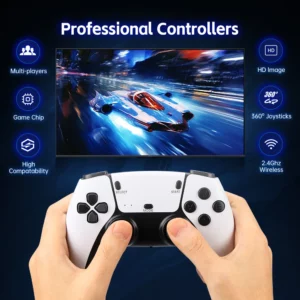 M15 4K Game Stick Mini Video Games Consoles Retro Handheld 20000 Games Player HD Video Game Stick 2.4G Double Wireless Controlle - Image 3