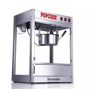 Automatic Popcorn Machine Commercial Electric Popcorn Maker Electric Puffed Rice Maker Commercial Automatic Corn Popper - Image 2