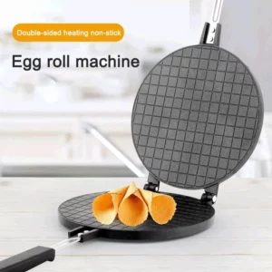 Egg Roll Waffle Maker Nonstick Cake Mold For Home Bakeware DIY Mini Ice Cream Cone Tool Baking Pastry Utensils Kitchen Supplies - Image 5