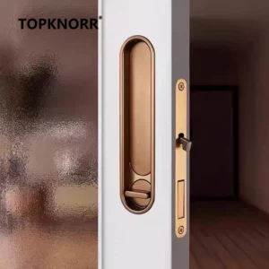Latest Pocket Door Sliding Door Lock Room Sliding Doors for Interior Locks Fittings Bathroom Slide Hardware Invisible Entry Hook - Image 5