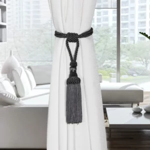 1PC Curtain Tiebacks Tassel Curtain Clips Rope Curtain Tie Backs Holdbacks Decorative Curtain Holder Accessories For Drape - Image 4