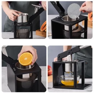 Manual Juice Squeezer Hand Pressure Juicer Pomegranate Orange Lemon Sugar Cane Juicer Kitchen Fruit Tool Manual Citrus Squeezer - Image 3
