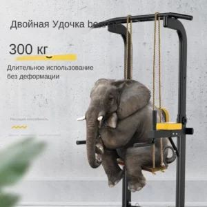 Multi functional indoor horizontal bar training rack household single and parallel bar adult stretching fitness equipment - Image 5
