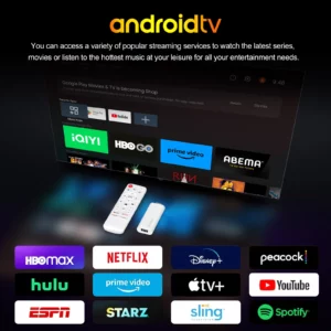 2024 New H96 MAX H313 Mini TV Stick Android 14 Smart TV Box Android14 2GB 16GB 8GB Wifi6 BT 4K HD Google Voice Media Player - Image 2