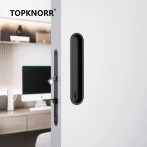 Latest Pocket Door Sliding Door Lock Room Sliding Doors for Interior Locks Fittings Bathroom Slide Hardware Invisible Entry Hook - Image 6