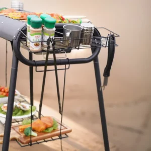 Home Outdoor Multifunctional Portable Barbecue Rack Charcoal Smokeless Barbecue Skewers Thickened Stainless Steel Barbecue Stove - Image 4