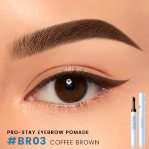 FOCALLURE 3D Eyebrow Gel Cream 2 In 1 Eyeliner Pencil 3 Colors Waterproof Long-lasting Eyebrow Pomade Enhancers Makeup Cosmetics - Image 5