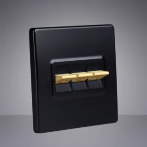 Retro Toggle Switch Gold Lever 1 2 3 4 Gang 2 Way Wall Light Switch PC Panel Wall Socket For Home - Image 5