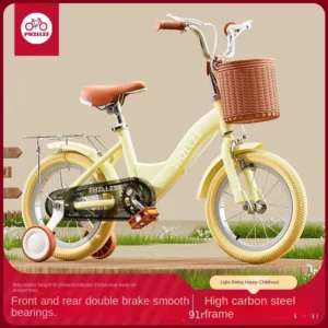 SKIG Bicycle 3-12 Years Old Boy Girl 14-18 Inch Kid Lift Adjustable Children's Bike Road Bikes Twitter Camping Home Bike - Image 4