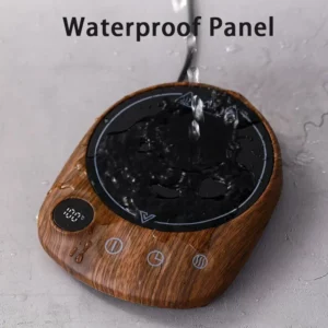 Electric Beverage Heating Plate 200W Smart Milk Tea Coffee Cup Mug Warmer for Desk 5 Temperatures with Timer Automatic Shut Off - Image 4