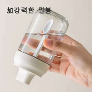 WMMO Spice Jar with Lid Set Herb Condiment Tins with Plastic Spoon Salt Storage Container Seal Box for Pepper Seasoning Cans - Image 5
