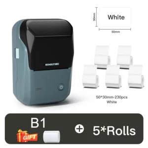 Niimbot B1 Thermal Label Printer Bluetooth Portable Pocket Label Maker Barcode QR Code Self-adhesive Sticker Labeling Machine - Image 7