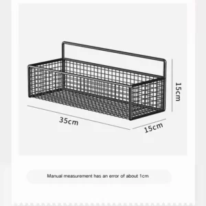 Bathroom Storage Rack Non Perforated Wall Mounted Towel And Toiletries Storage Rack Restroom Storage - Image 6
