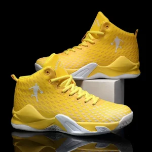 Brand Mens Basketball Shoes Boys High-top Sneakers Casual Breathable Tennis Shoes Womens Comfortable Non-slip Youth Sports Shoes - Image 2