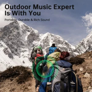 WISETIGER C200 Speaker Portable Outdoor Sports Sound Box IPX7 Waterproof Wireless Stereo Surround BT5.0 Bluetooth Speaker - Image 5