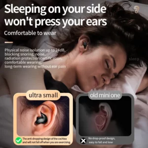 Mini Invisible Sleep Wireless Earphone TWS Bluetooth 5.3 Headphones IPX5 Waterproof Noise Reduction Earbuds Sports Headset - Image 5
