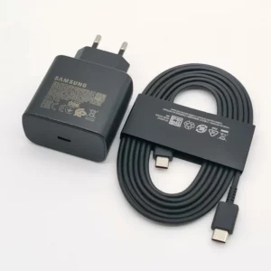 Samsung 45w Charger Super Fast Charge Adapter 1.8M Type C For Galaxy S24 S23 S22 S21 S20 Note 20 Ultra 10 Z Flip Fold 6 5 4 3 2 - Image 1