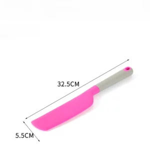 Large Silicone Baking Scraper Cream Scraper Jam Mixing Knife Cake Scraper Bread Knife Baking Tool - Image 6