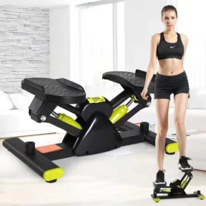 Home Fitness Trainer Exercise Stair Stepper Twister Mini Stepper with Elastic Band for Home Workout - Image 3