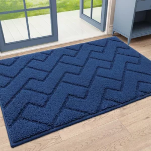 HAPIHAPPY Nonslip Door Mats New Household Door Mat Kitchen Dirt Resistant Kitchen Waterproof Rug Indoor Easy Clean Absorbent Mat - Image 4