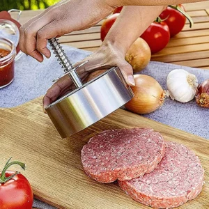 2025 Hamburger Press Hamburger Patty Maker 304 Stainless Steel Non-Stick Burger Press for Making Meat Patties and Thin Burgers - Image 3