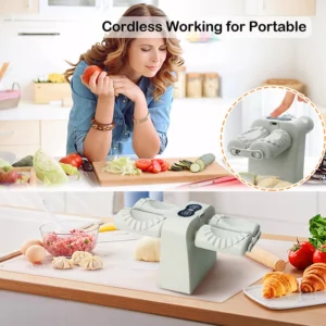 Automatic Electric Dumpling Maker Machine Household Double Head Rapid Forming Dumpling Machine Mold Manual Kitchen Accessories - Image 4