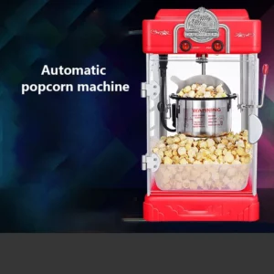 New Popcorn Maker Commercial Household Corn Machine small children's popcorn machine ball non-stick pan - Image 3