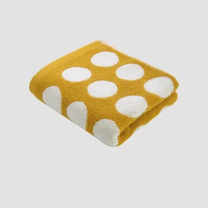Retro Cotton Towel Dots Stars Striped Heart Pattern Soft Face Towel Super Absorbent Thick Hand Towels for Bathroom Kids Adults - Image 3